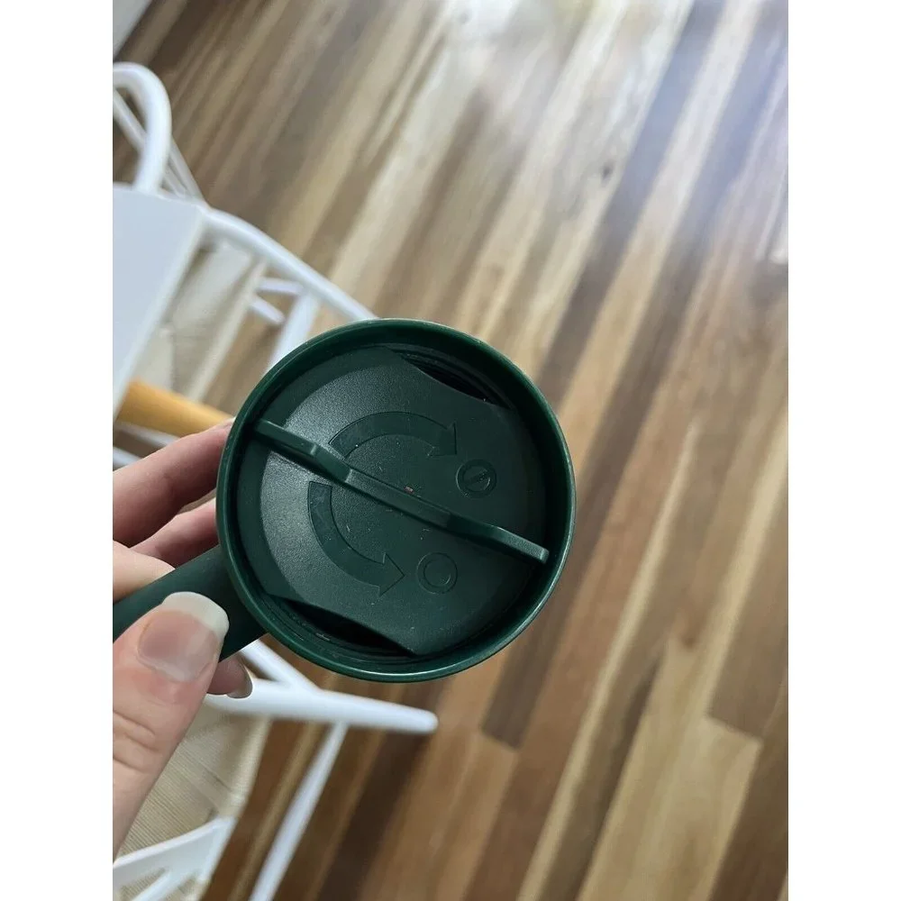 Stanley Green 16oz Thermos With Handle - Picture 3 of 4